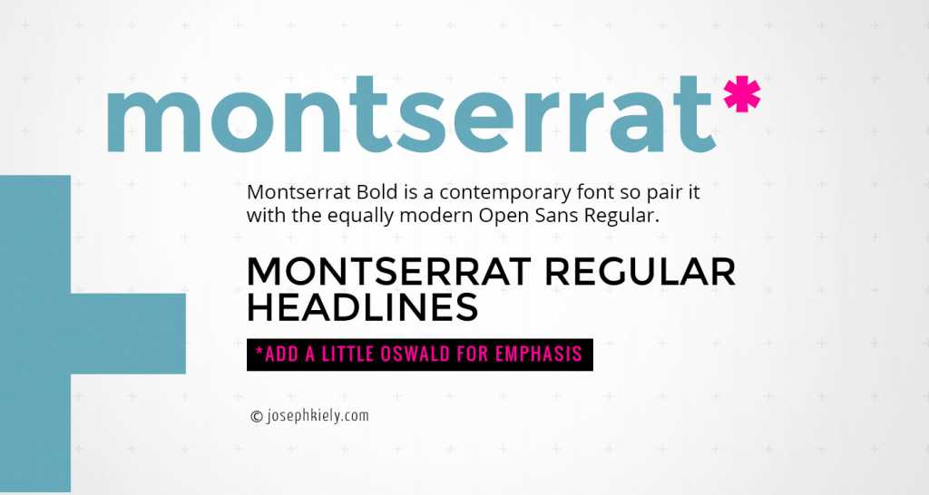 fonts montserrat - Jenis Font Terbaik Untuk Website