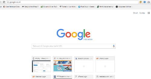 google - Tren Warna Web Design / Desain Website di Indonesia 2016