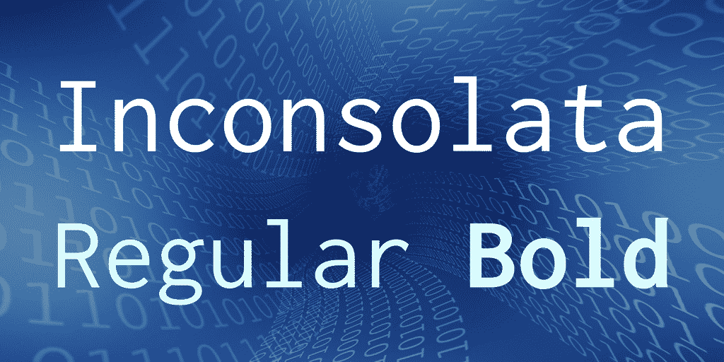 inconsolata font - Jenis Font Terbaik Untuk Website
