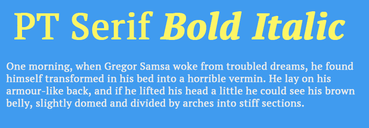 pt serif - Jenis Font Terbaik Untuk Website
