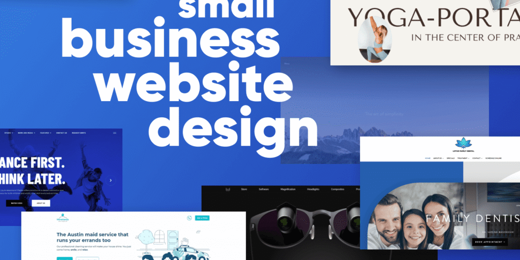 small business website design scaled