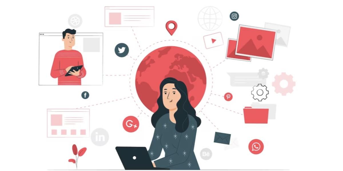 Optimalkan Promosi Bisnis dengan Internet Marketing. Strategi promosi bisnis menggunakan internet marketing dengan grafik peningkatan pengunjung website.
